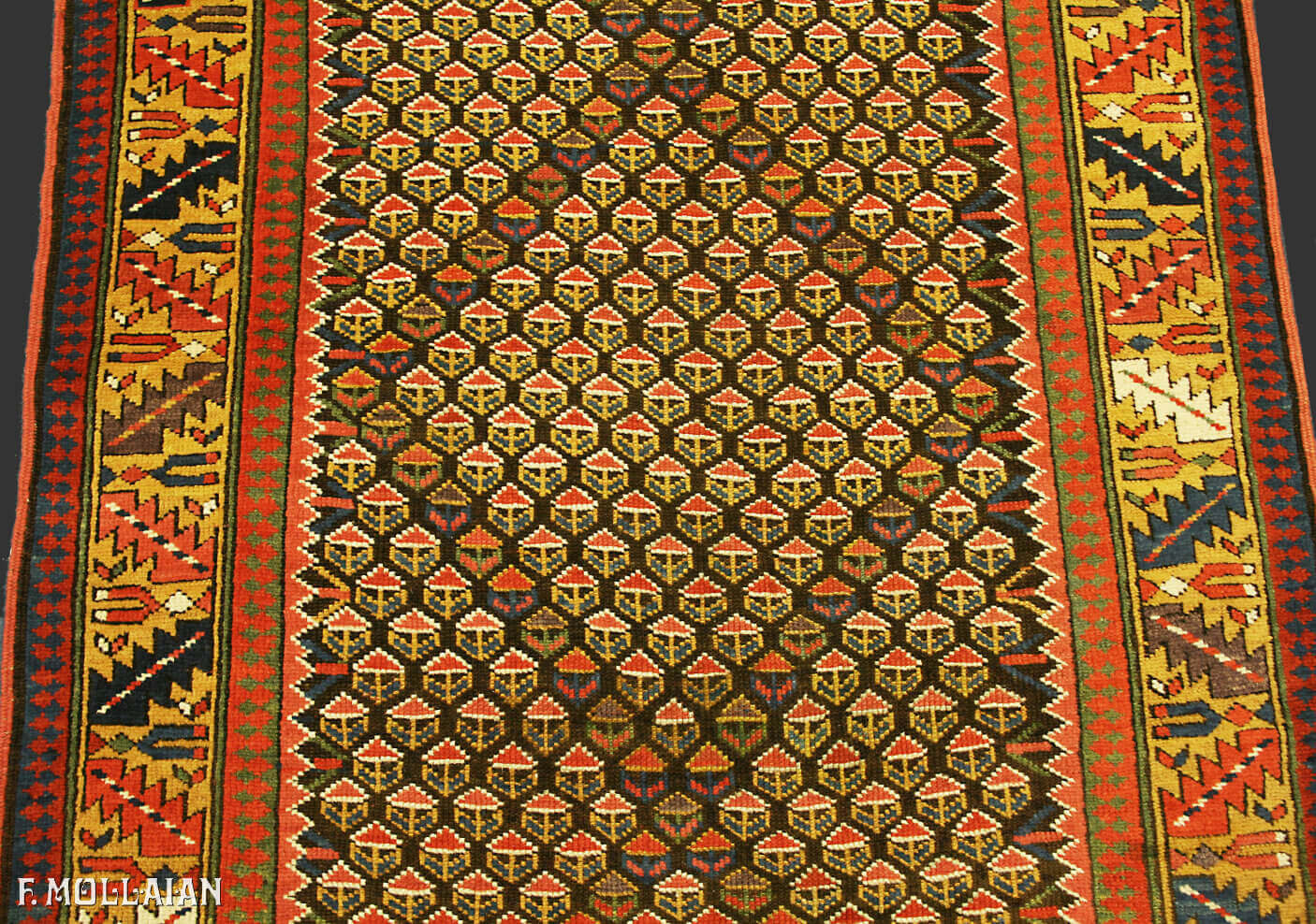 Antique Persian Kurdo Runner n°:72483228